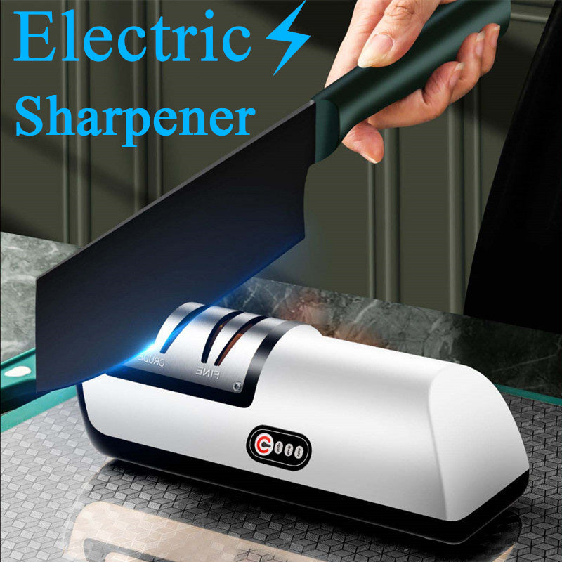 Smart Electric Sharpener for Knives, Scissors, and Kitchen Tools