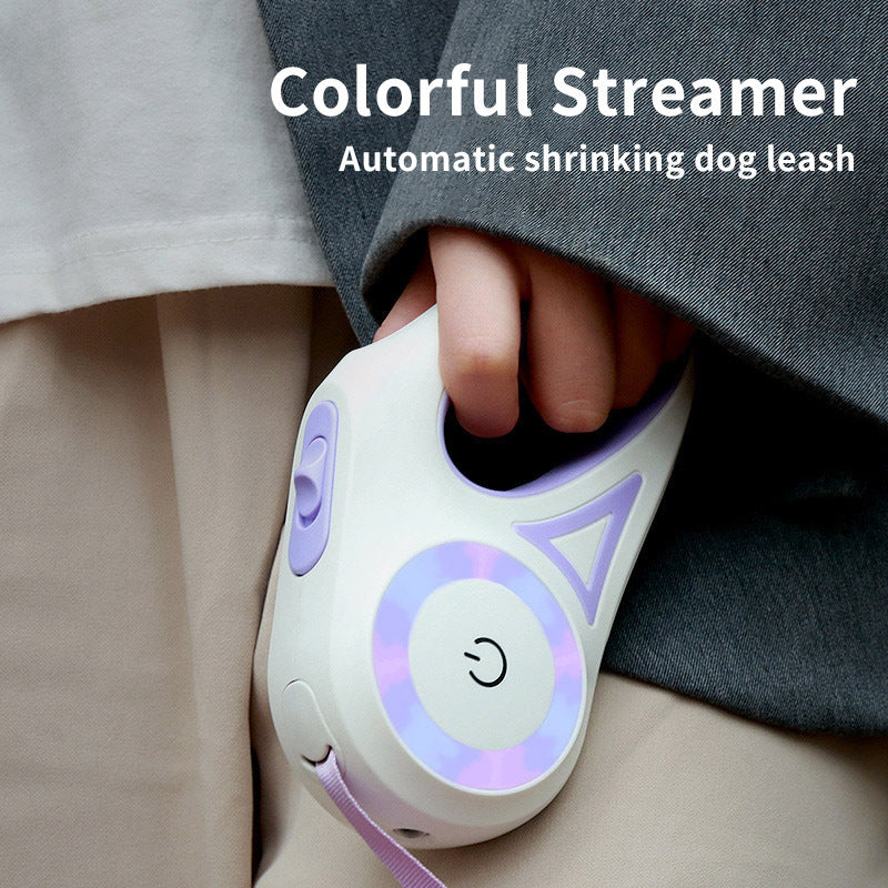 Control, safety, and visibility in one leash!