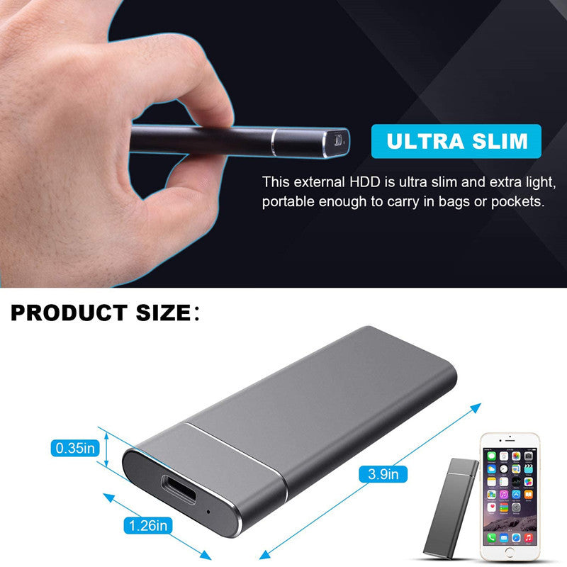 Portable High-Speed SSD Storage