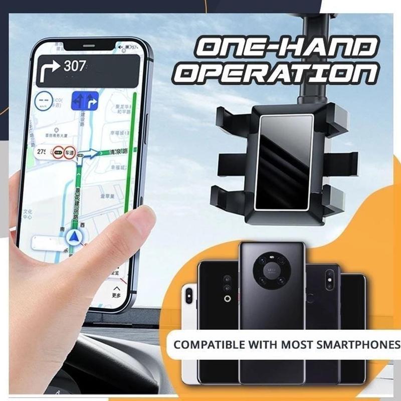Perfect 360° Car Phone Holder for Any Mobile Device