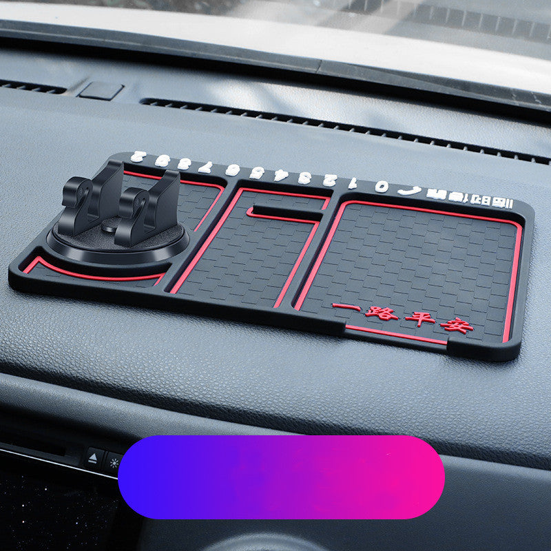 Smart 4-in-1 pad keeps your dash organized!
