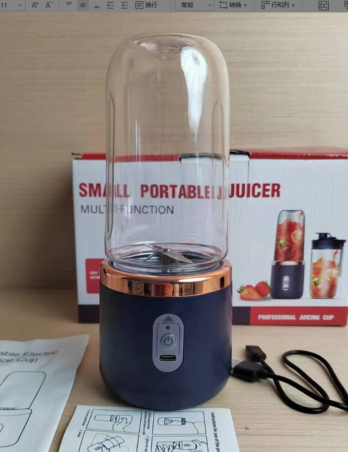 Portable USB Mini Blender for Smoothies and Fresh Juices