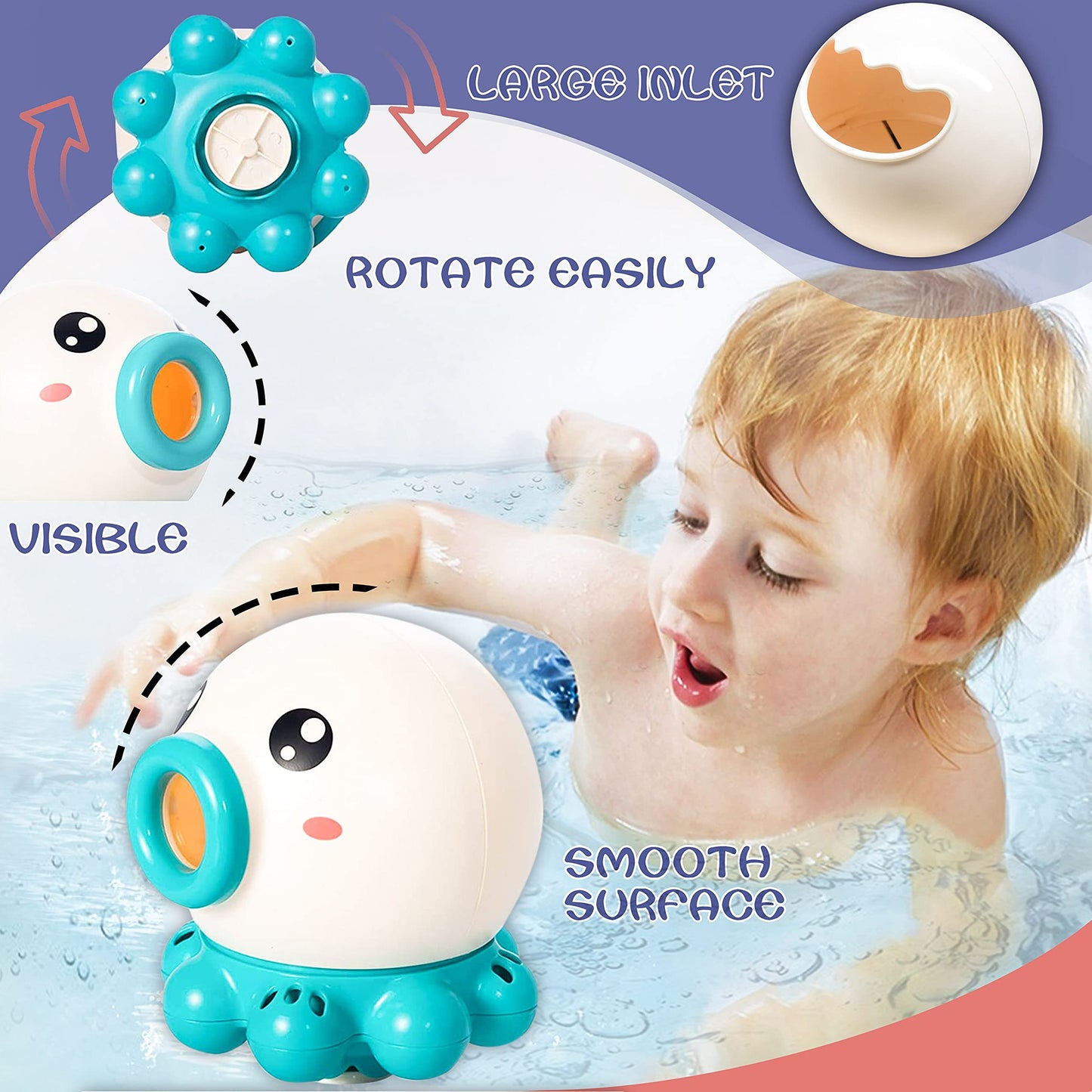 Rotating Fountain Toy – Splashy, Playful Summer Water Fun!