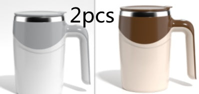 Electric Self-Stirring Cup – Effortless Coffee, Milkshake, or Tea!