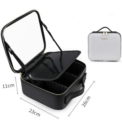 Fashionable LED Cosmetic Case for Organized Beauty on Go