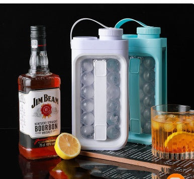 Portable 2-in-1 Ice Maker – Easy Summer Refreshment