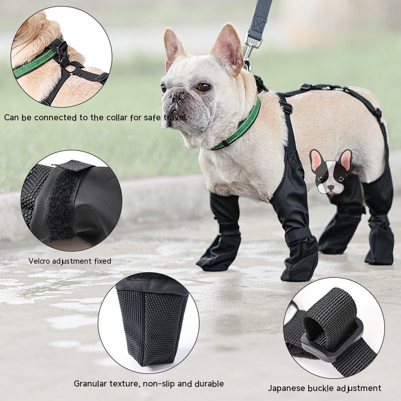Waterproof Dog Boots – Adjustable, Soft, Perfect Outdoor Walks