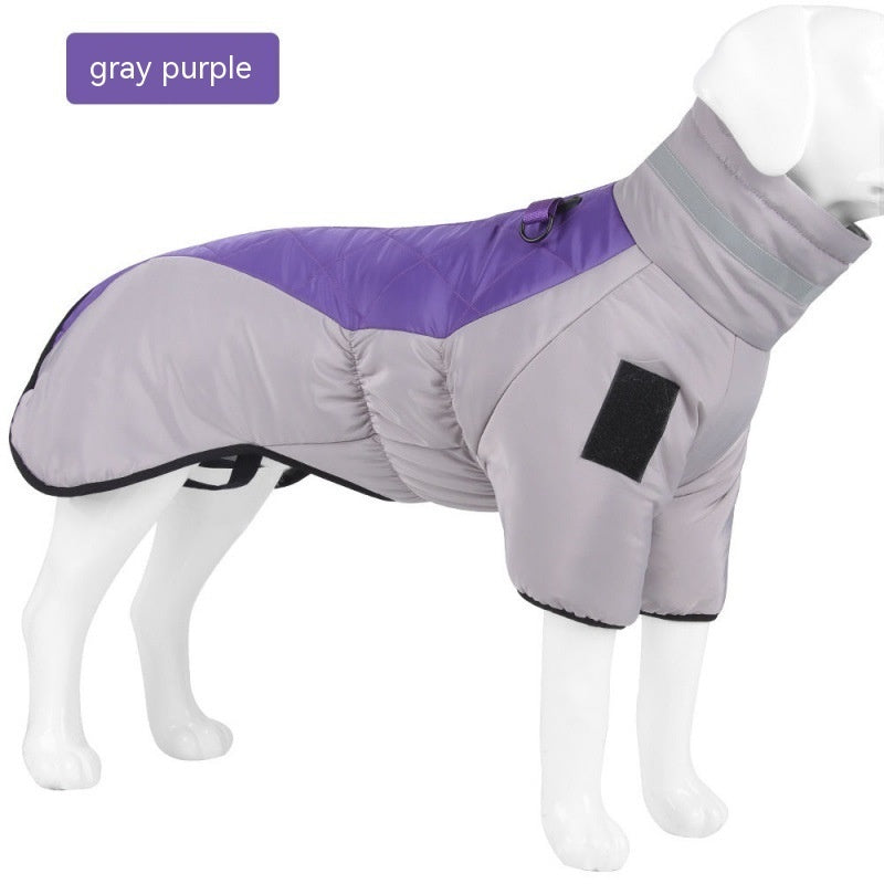 Warm Waterproof Dog Coat – Perfect for Medium Large Dogs