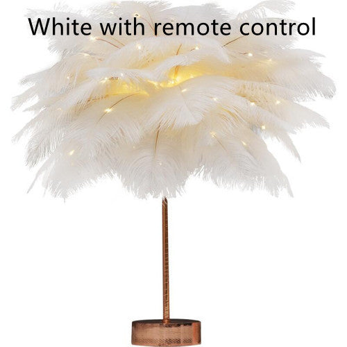Modern Feather Desk Lamp – Add Style and Warmth