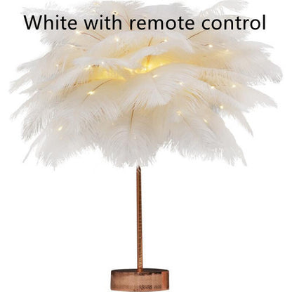 Modern Feather Desk Lamp – Add Style and Warmth