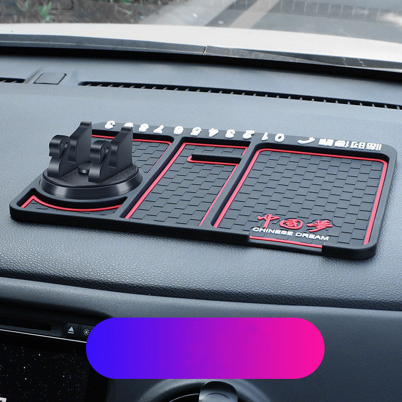Smart 4-in-1 pad keeps your dash organized!