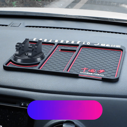 Smart 4-in-1 pad keeps your dash organized!