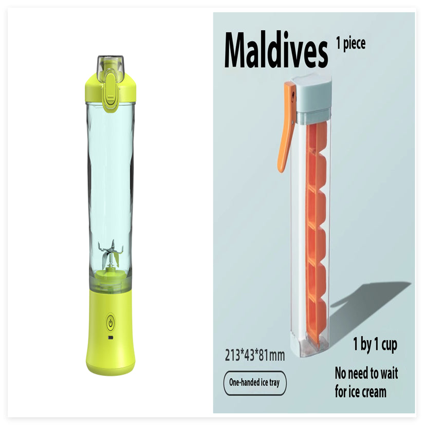 Mini Portable Blender Juicer with 6 Blades – Perfect for Smoothies & Protein Shakes