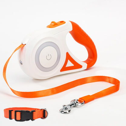 Control, safety, and visibility in one leash!