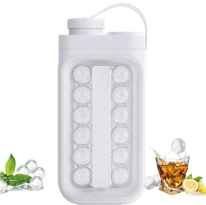 Portable 2-in-1 Ice Maker – Easy Summer Refreshment