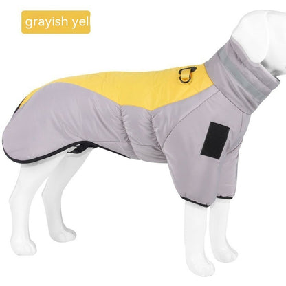 Warm Waterproof Dog Coat – Perfect for Medium Large Dogs
